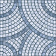 Blue Marble-stone Mosaic Texture Wall Decal