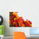 Autumn Flowers Placed Pattern Wall Decal