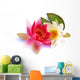 Bloom Water Lilies Wall Decal
