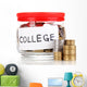 Glass Bank for Tips Wall Decal