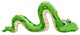 Slithering Cartoon Snake Wall Decal