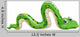Slithering Cartoon Snake Wall Decal