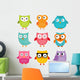 Owls Set Wall Decal