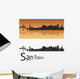 San Francisco Skyline Wall Decal