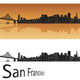 San Francisco Skyline Wall Decal