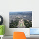 Paris from Sky Wall Decal