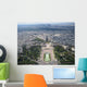 Paris from Sky Wall Decal