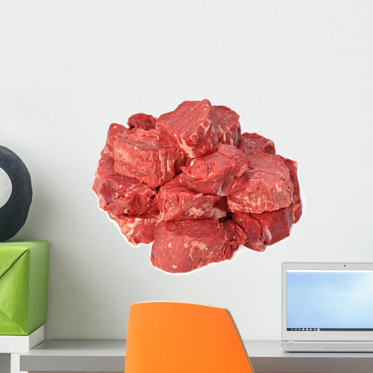 Beautiful Beef Tenderloin Steaks Wall Decal