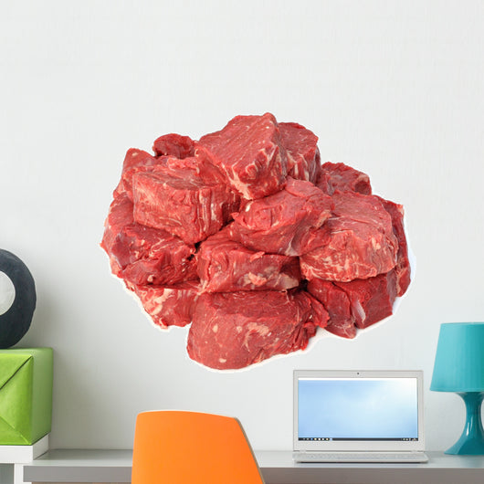 Beautiful Beef Tenderloin Steaks Wall Decal