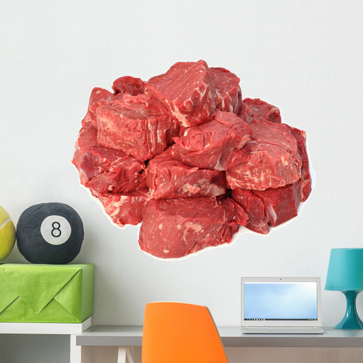 Beautiful Beef Tenderloin Steaks Wall Decal