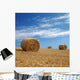 Straw Bales Wall Decal