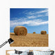 Straw Bales Wall Decal