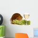 White Wine and Grapes Wall Decal