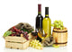 Barrel Bottles and Glasses Wall Decal
