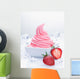 Frozen Strawberry Yogurt Wall Decal