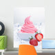 Frozen Strawberry Yogurt Wall Decal