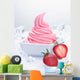 Frozen Strawberry Yogurt Wall Decal