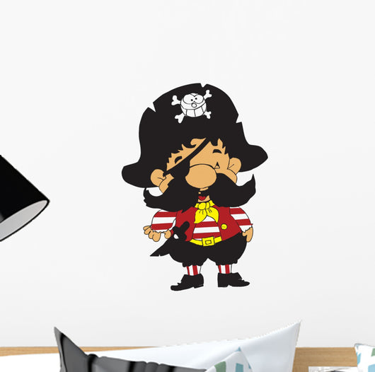 Little Pirate Boy Color Wall Decal