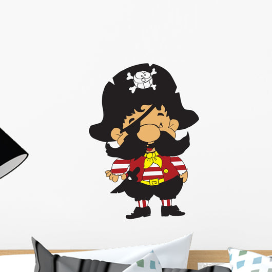 Little Pirate Boy Color Wall Decal