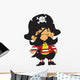 Little Pirate Boy Color Wall Decal