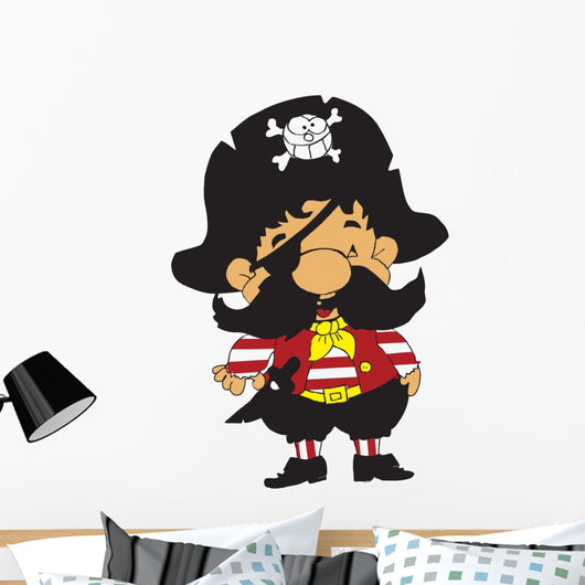 Little Pirate Boy Color Wall Decal