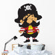 Little Pirate Boy Color Wall Decal