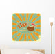 Retro Design Tiki Bar Wall Decal