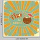 Retro Design Tiki Bar Wall Decal