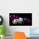 Purple and White Orchid Wall Decal
