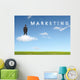 Business Cloud - Marketing Wall Decal