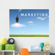 Business Cloud - Marketing Wall Decal