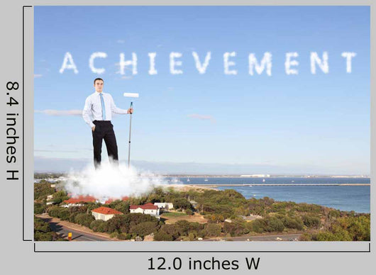 Business Cloud - Achievement Wall Decal