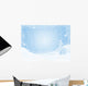 Winter Snow Illustration Wall Decal