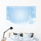 Winter Snow Illustration Wall Decal