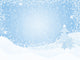 Winter Snow Illustration Wall Decal