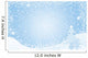 Winter Snow Illustration Wall Decal