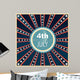 4th of july american independence day Wall Mural