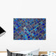 Image Blue Ceramic Tile Wall Decal