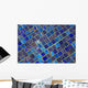 Image Blue Ceramic Tile Wall Decal