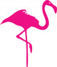 Flamingo Standing Wall Decal