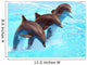 Three Dolphins Wall Decal