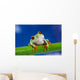 Tree Frog on Bamboo Wall Decal