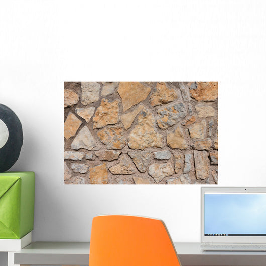 Stone Wall Texture Wall Decal