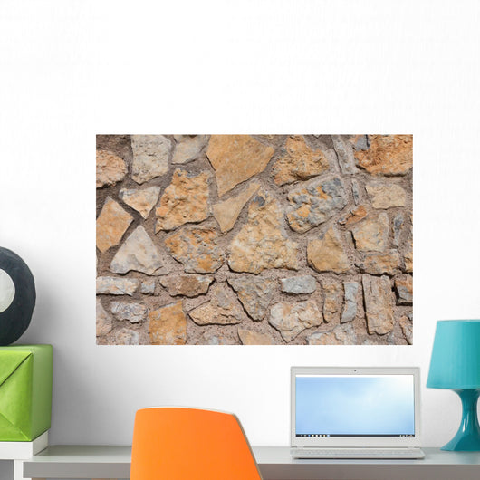 Stone Wall Texture Wall Decal