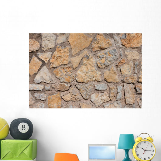 Stone Wall Texture Wall Decal