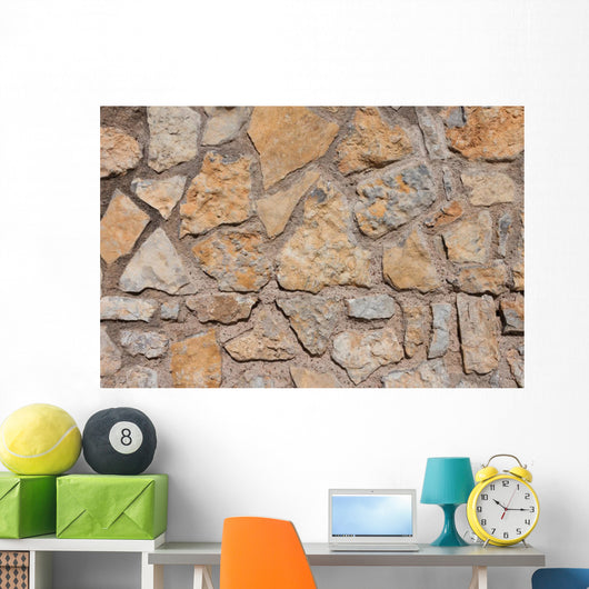 Stone Wall Texture Wall Decal