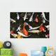 Koi Pond with Fish Wall Decal