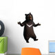 Dancing Black Bear Wall Decal