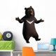 Dancing Black Bear Wall Decal