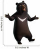Dancing Black Bear Wall Decal